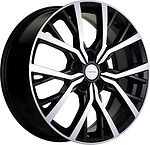 Khomen Wheels KHW1806 (Outlander) 7x18 5x114.3 ET 38 Dia 67.1 Black-FP Khomen Wheels KHW1806 (Outlander) 7x18 5x114.3 ET 38 Dia 67.1 Black-FP